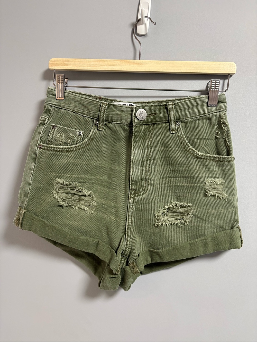 One X One Teaspoon High Waist Bandit Shorts